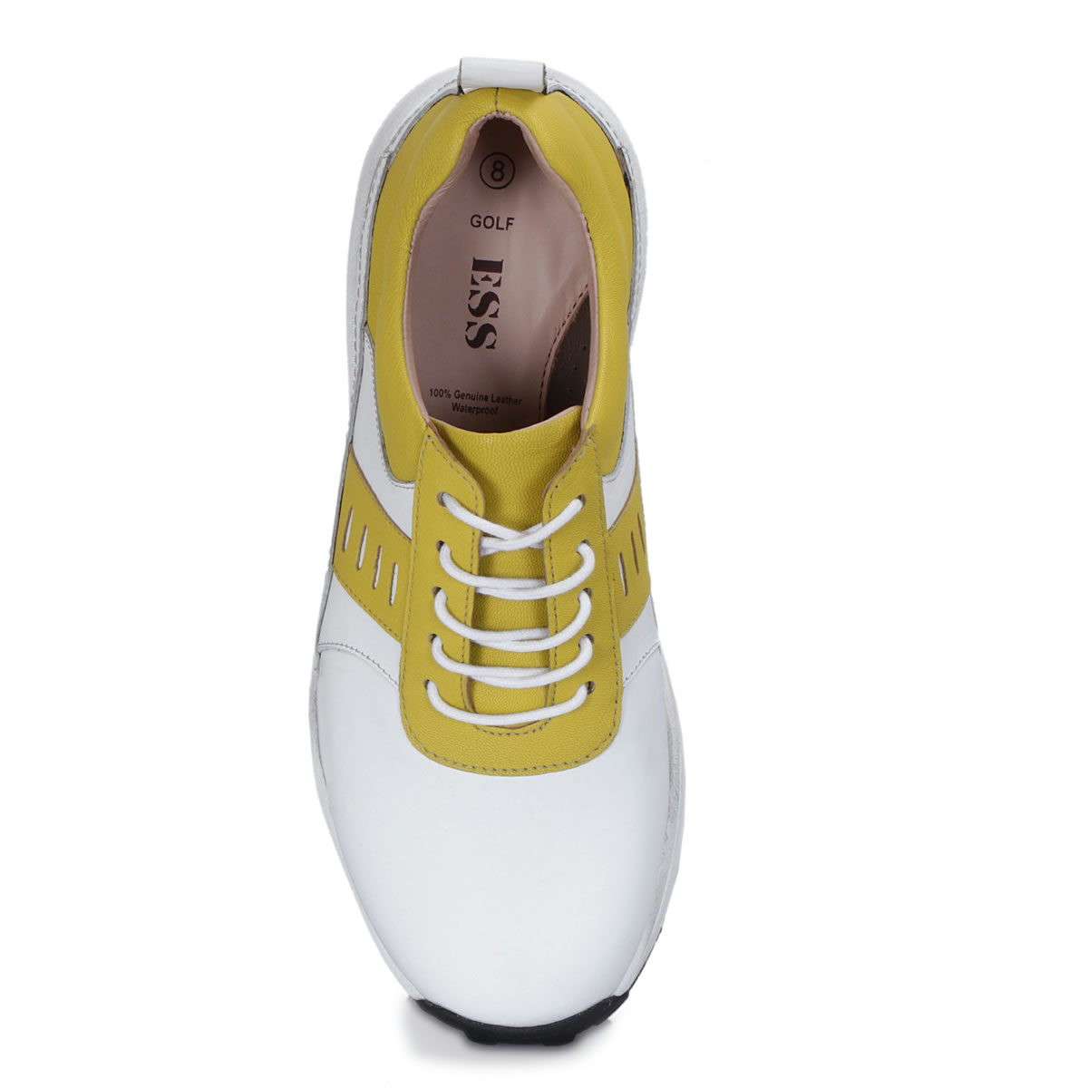 Yellow golf shoes sales