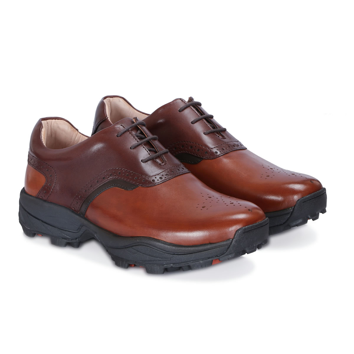 Briston Tan Spikeless Golf Shoes | East Star Shoes – ESS Shoes